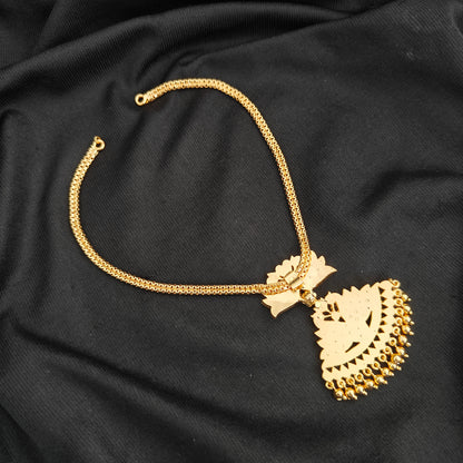 92.5 Silver Vintage Necklace -RCK352