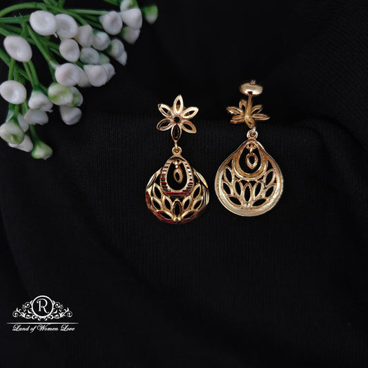 92.5 SILVER TURKSHY MODEL EARRINGS-RCM1400