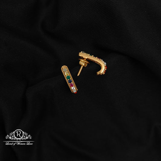 92.5 SILVER J TOP EARRINGS-RCL92