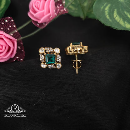 92.5-SILVER MOISSANITE EARRINGS-RCMJ191