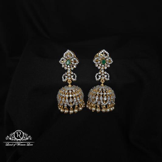 92.5 SILVER DIAMOND FINISHING  JUMKAS-RCZP019