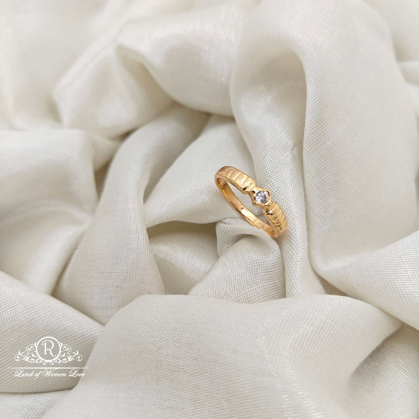 92.5 Silver finger ring -RCM1625