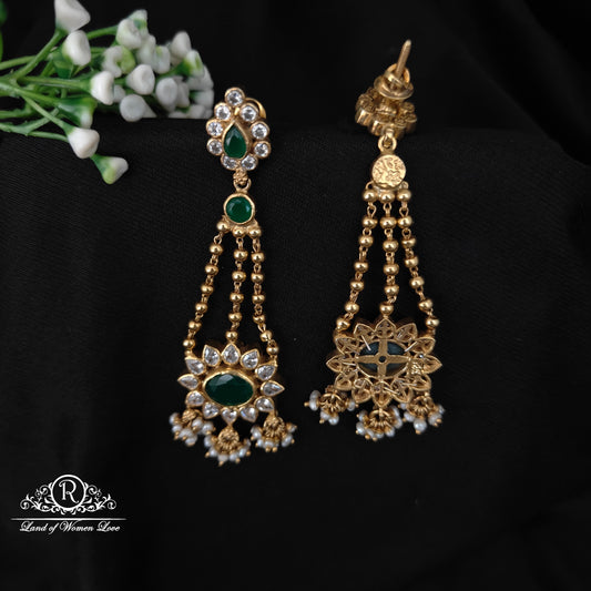 92.5 silver simple and Cute earrings -SA017