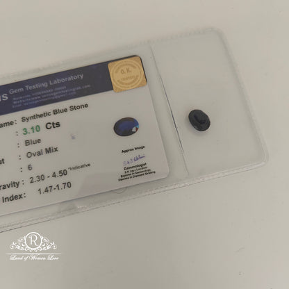 Synthetic blue stone -RCJM353