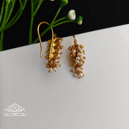 92.5 Silver Hook Model earrings-RCCP503