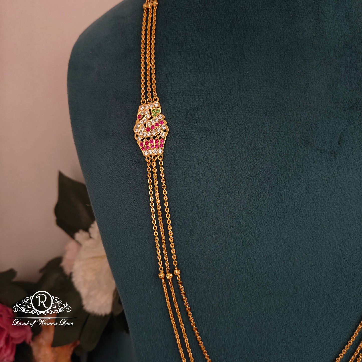 92.5 Silver chandraharam-RCK312