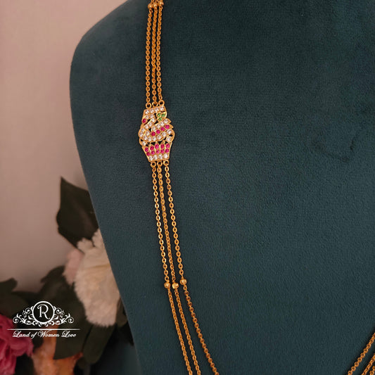 92.5 Silver chandraharam-RCK312