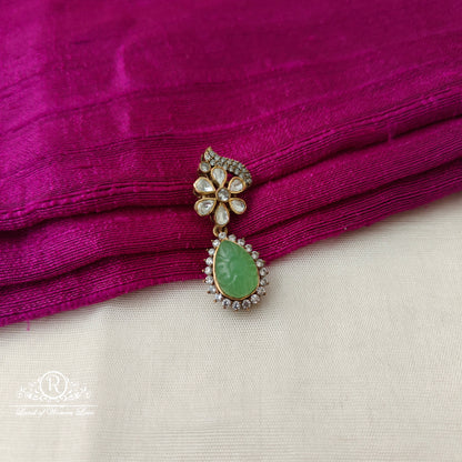 92.5 SILVER Diamond Finishing Pendant-RCSB009