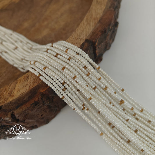 GOLD COLOUR POT PEARLS-RCJM033