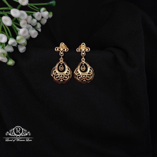 92.5 SILVER TURKSHY MODEL EARRINGS-RCM1399