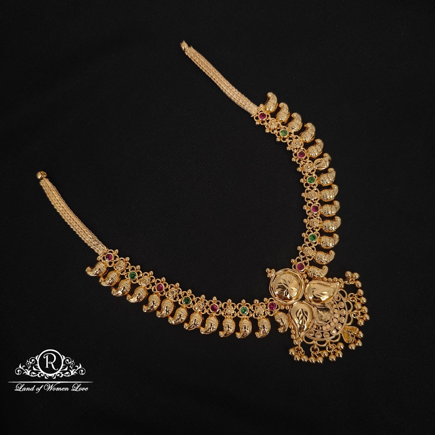 92.5 Silver mango necklace RCBH046