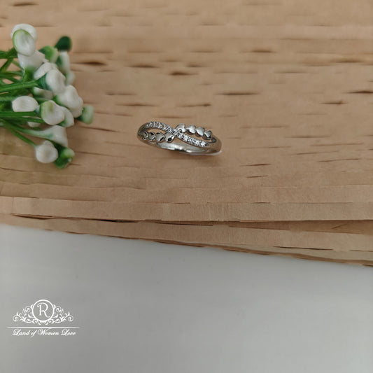 92.5 SILVER FANCY  FINGER RING -RCG340