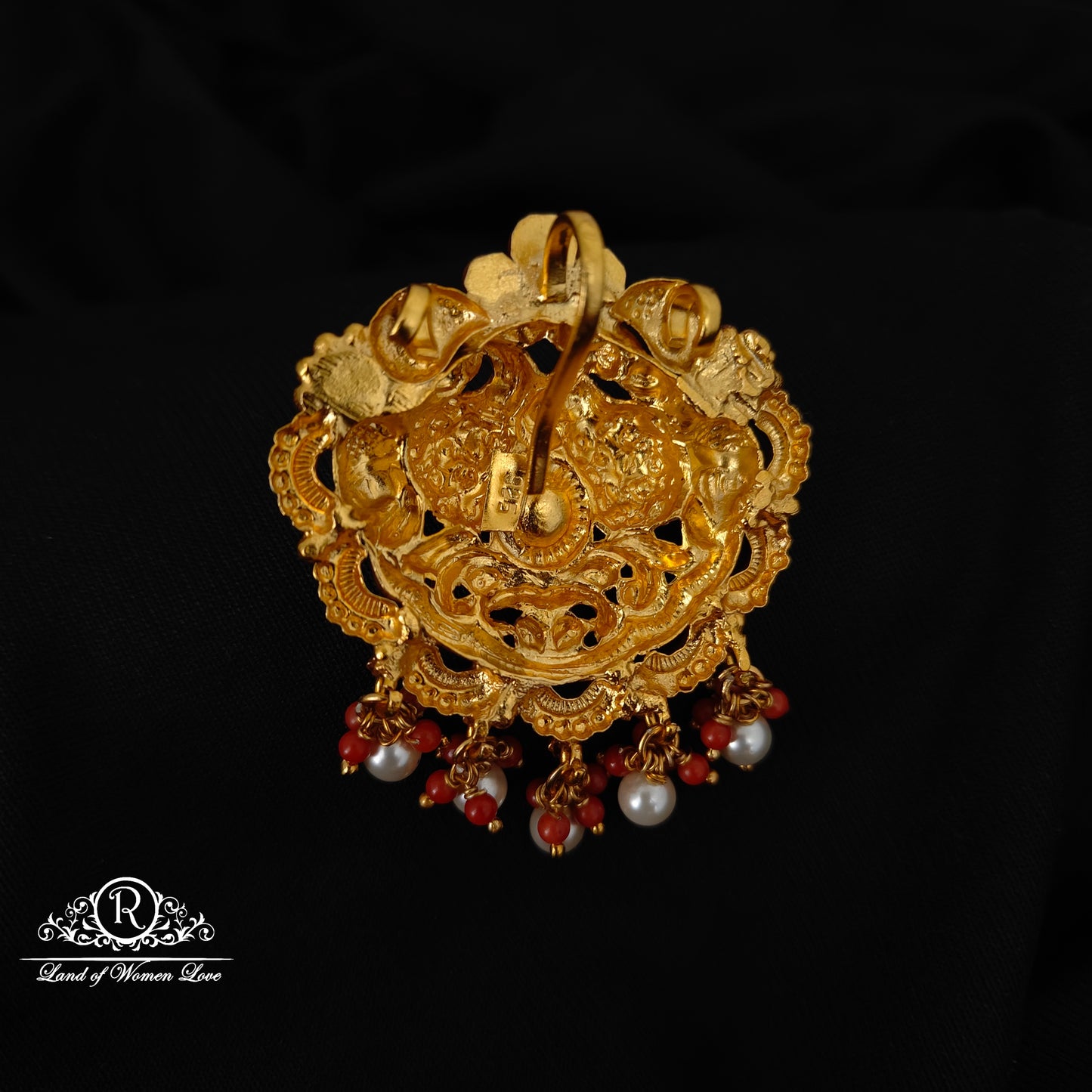 92.5-SILVER LAKSHMI DEVI PENDANT-RCZ976