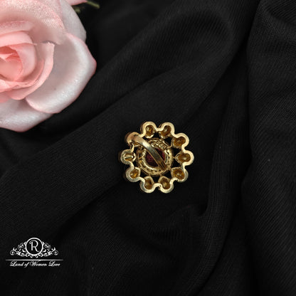 92.5 silver mossinate pendent -RCMJ267