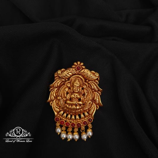 92.5 SILVER LAKSHMI DEVI PENDANT-RCZP077