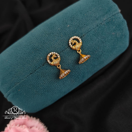 92.5 silver kids small size jumka-RCJR1033