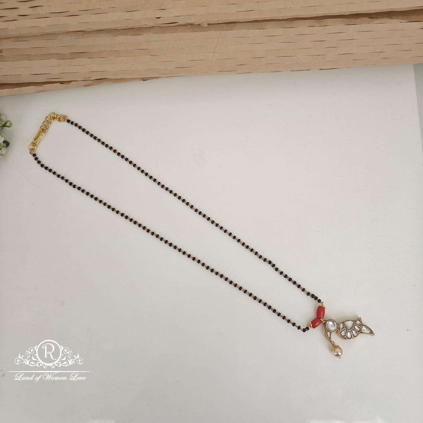 92.5 silver simple and Cute Black beads with CZ stones bird locket -RCH1004