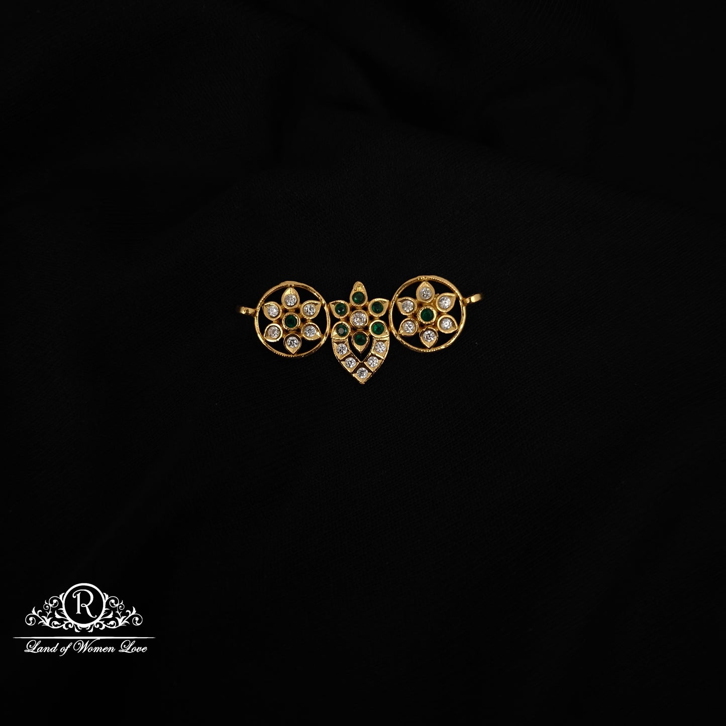 92.5  SILVER MALA LOCKET -RCM1384