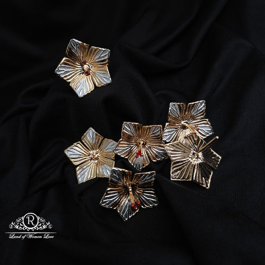 SILVER POOJA FLOWER -RCRS038