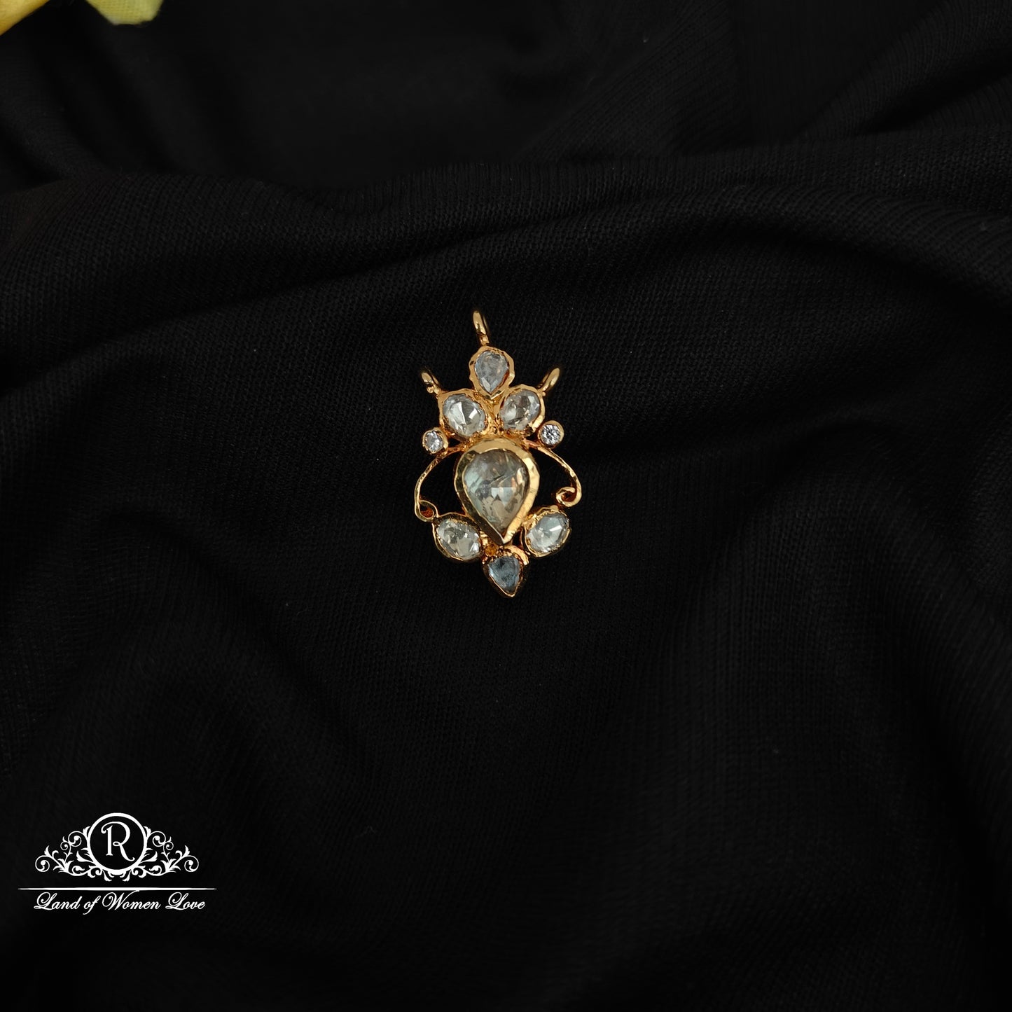 92.5 SILVER side locket -RCH1250