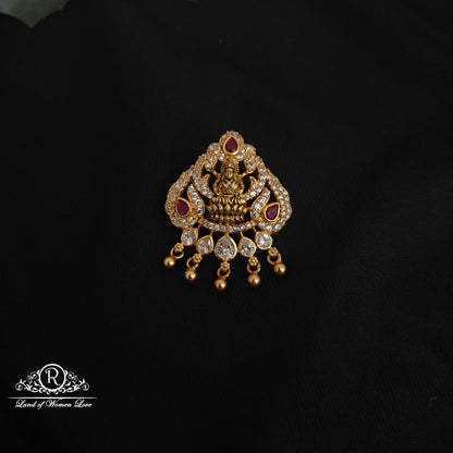 92.5-SILVER LAKSHMI DEVI PENDANT-RC061M1357