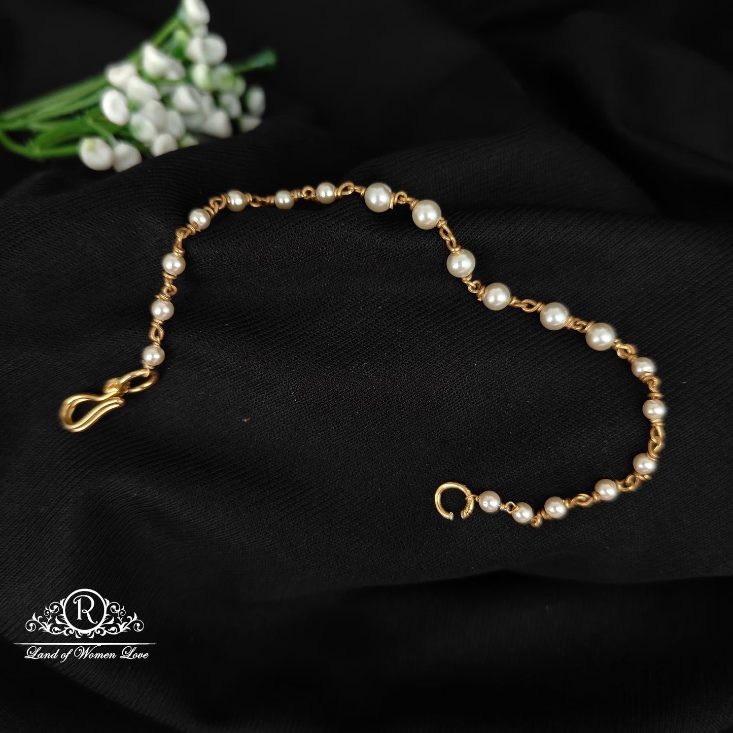 92.5 SILVER GOLD POLISH NAVARTNA BANGLES-RCH1086