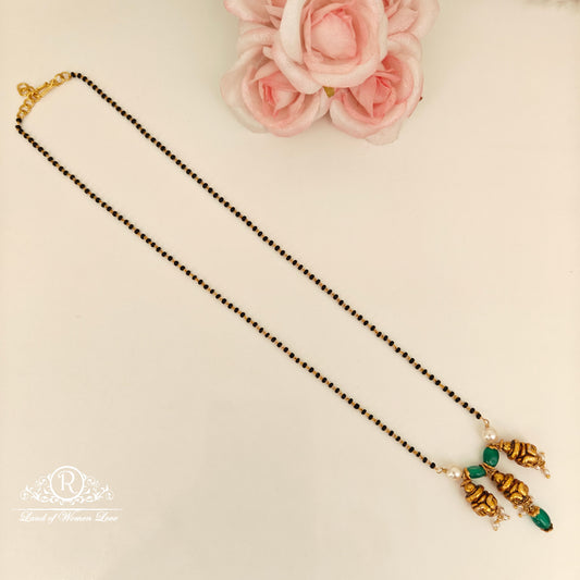 92.5 SILVER BLACK BEADS -RCH1167