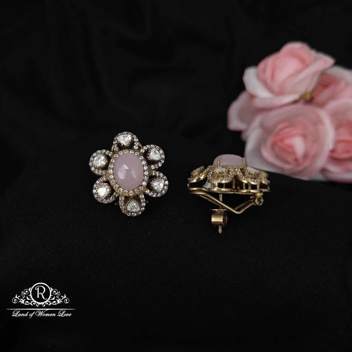 92.5 Silver earrings-RCH1179