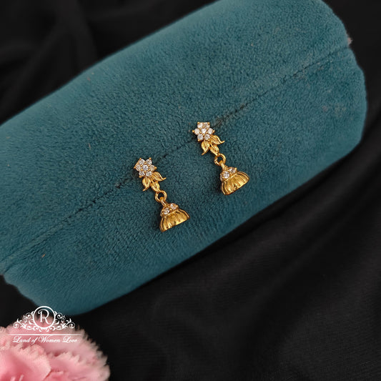 92.5 silver kids small size jumka-RCJR1034