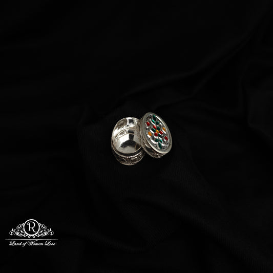 SILVER KUMKUM BOX-RCRS015