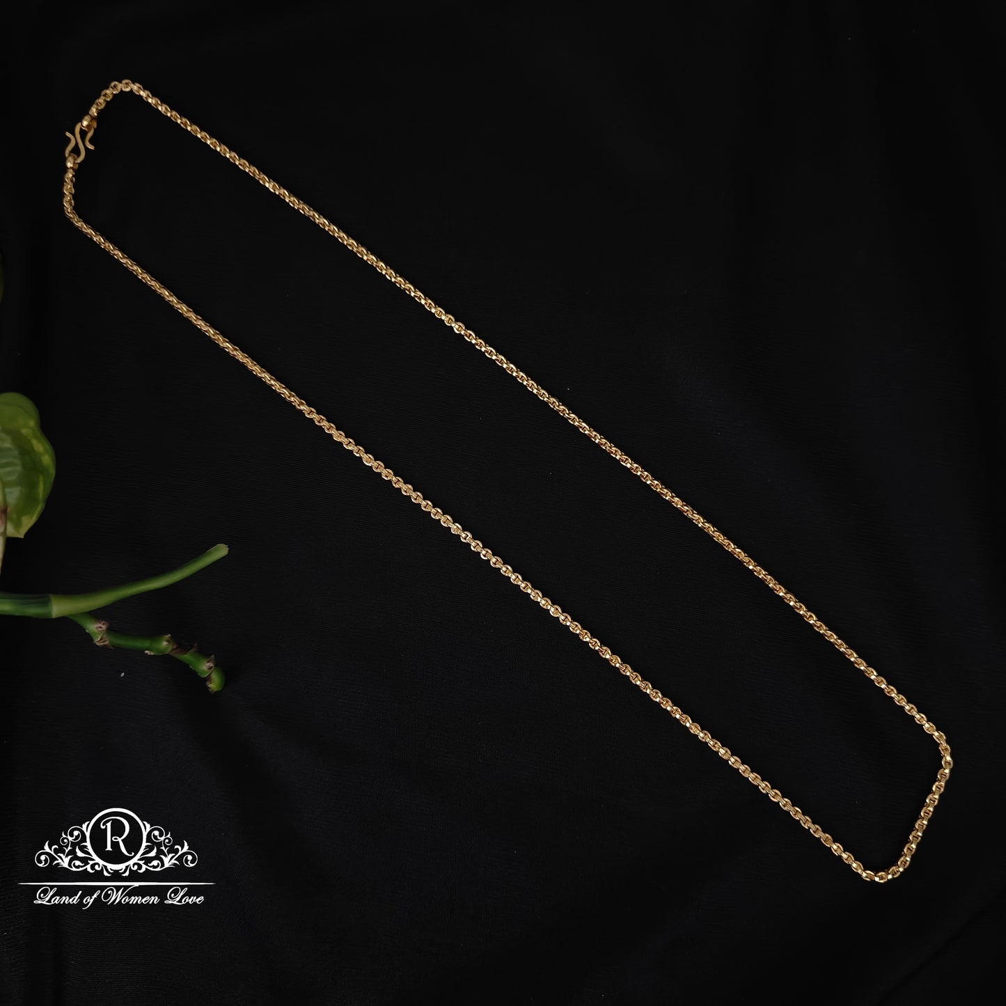 92.5 silver simple and Cute thali chain -RCH1005