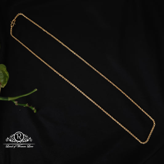 92.5 silver simple and Cute thali chain -RCH1005