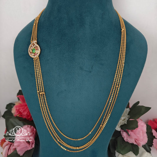 92.5  SILVER SIDE LOCKET CHANDRAHARAM -RCK298-7