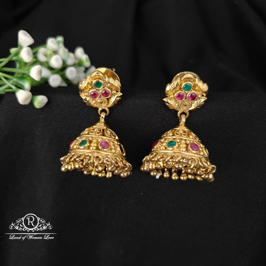 92.5 silver simple and Cute earrings -R188