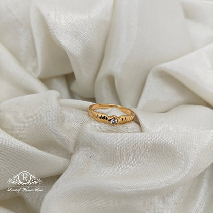 92.5 Silver finger ring -RCM1625