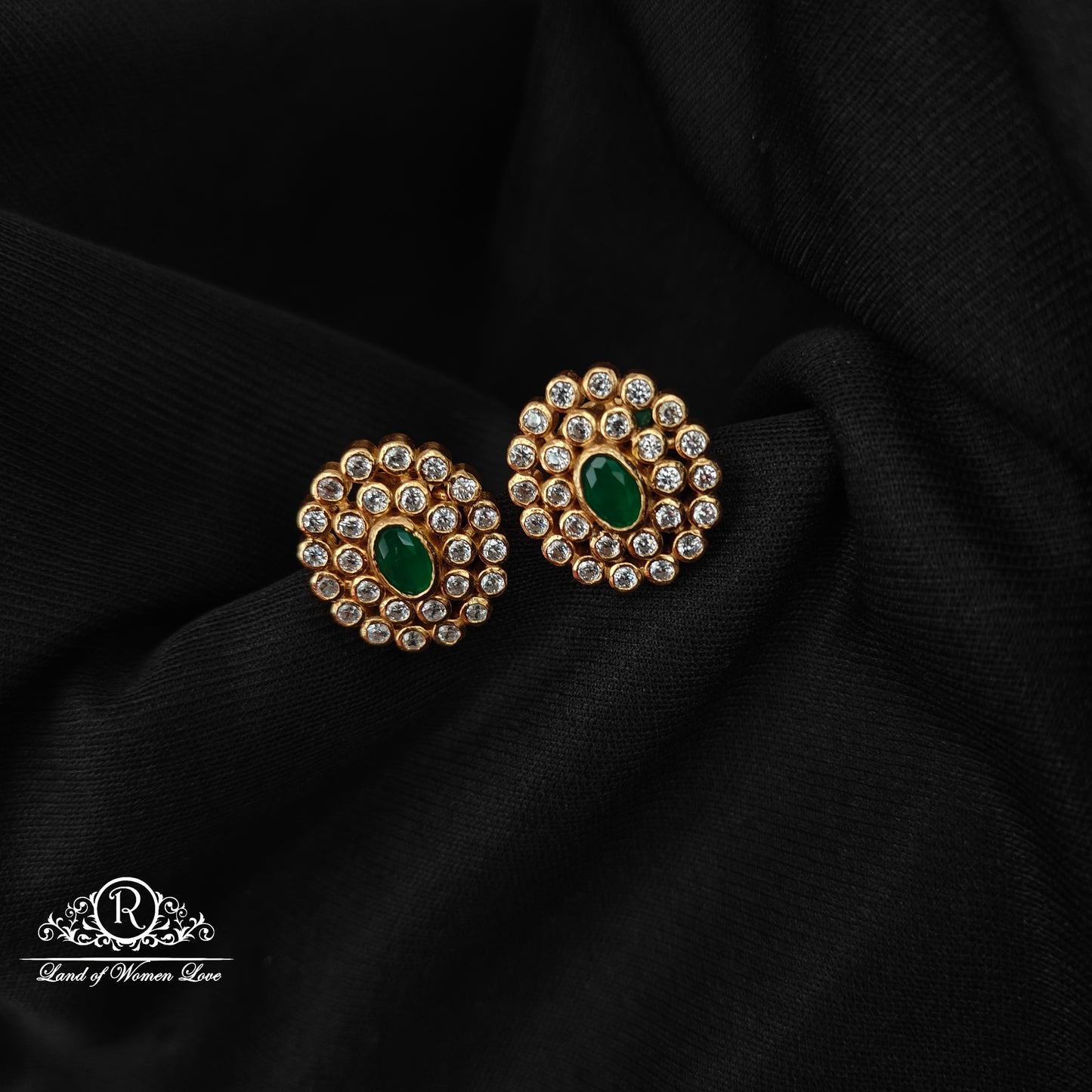 92.5 silver simple and Cute earrings -RCL79