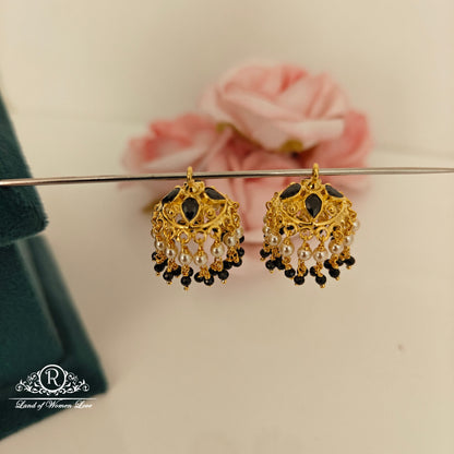 92.5 Silver changeable jumkas-RCBH017