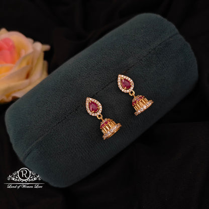 92.5 Silver Small Earrings-RCMB036