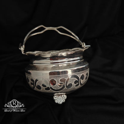 SILVER POOJA FLOWERS SAJJA-RCRS006