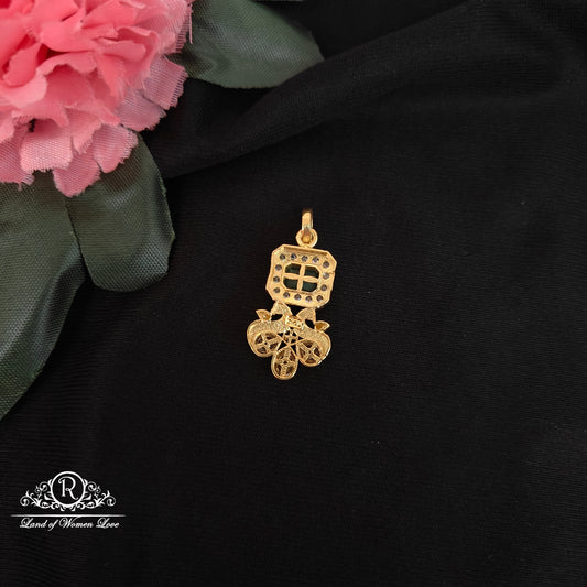 92.5 silver simple and Cute locket -M306