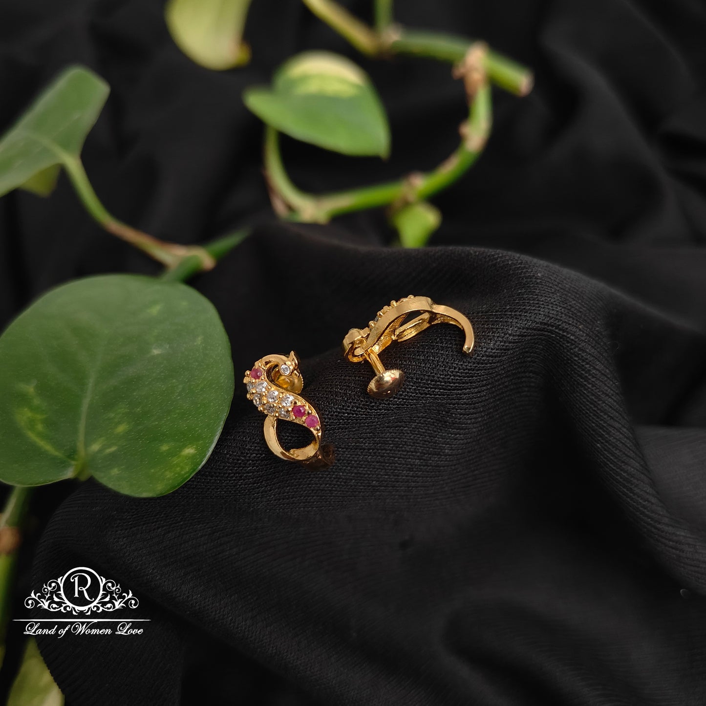 92.5 SILVER EARRINGS -RCPJ07-5