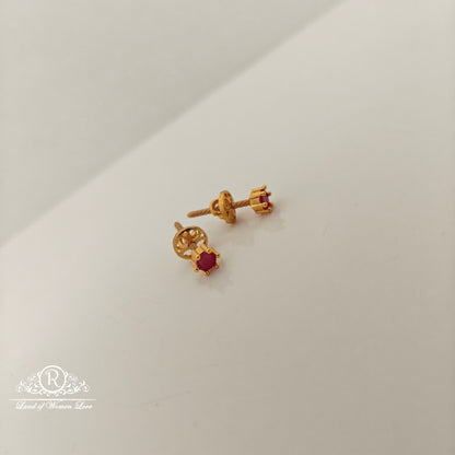 92.5 Silver Small earrings-RCJR1106