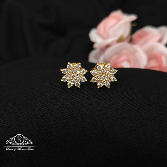 92.5 Silver earrings -RCH1175