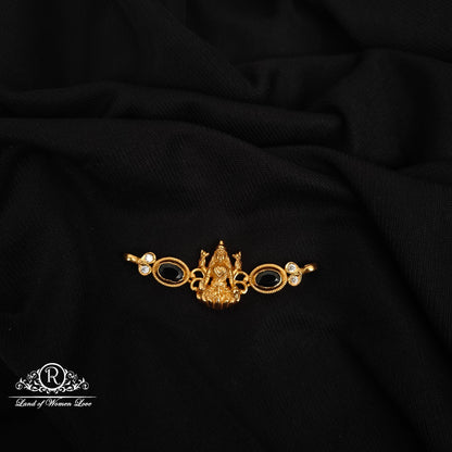 92.5 SILVER LAKSHMI DEVI MALA LOCKET-RCZP073