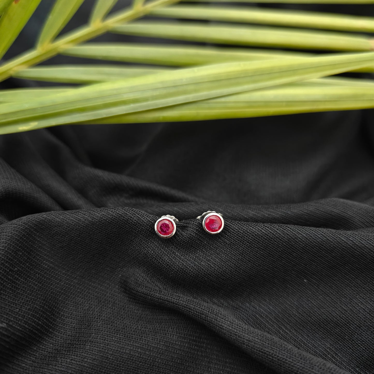 92.5 Silver Earrings -RCH1281