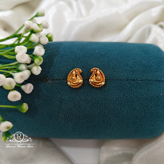 92.5 Silver mango design Earrings -RCR180