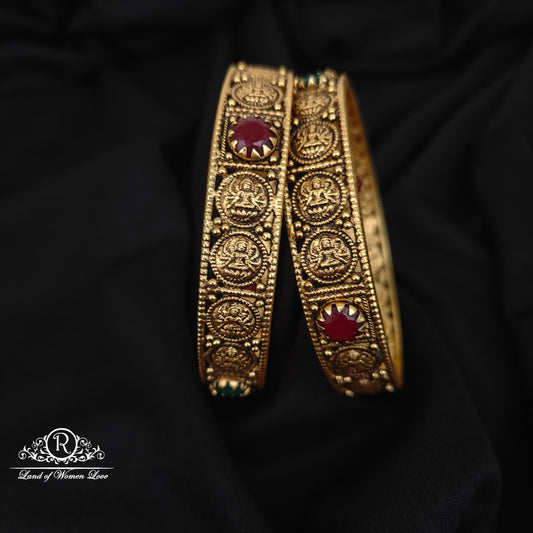 92.5 SILVER KASU MODEL BANGLES-RCM1425