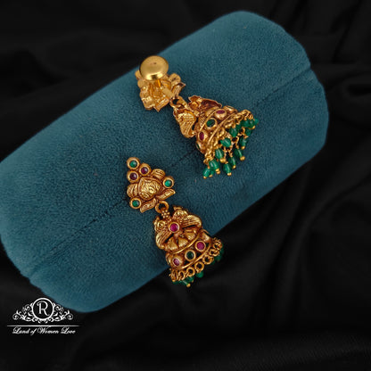 92.5 SILVER PEACOCK JUMKAS-RCJR1065