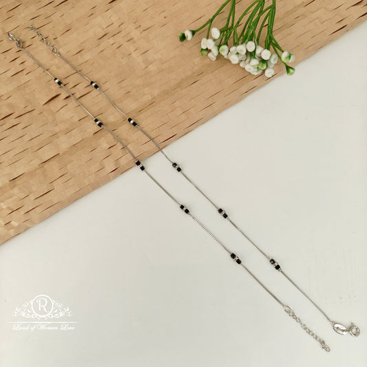 92.5 SILVER POLISH ANKLETS-RCRB32