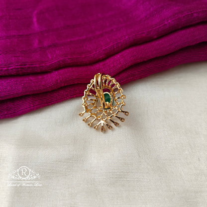 92.5 SILVER Diamond Finishing Pendant-RCSB002